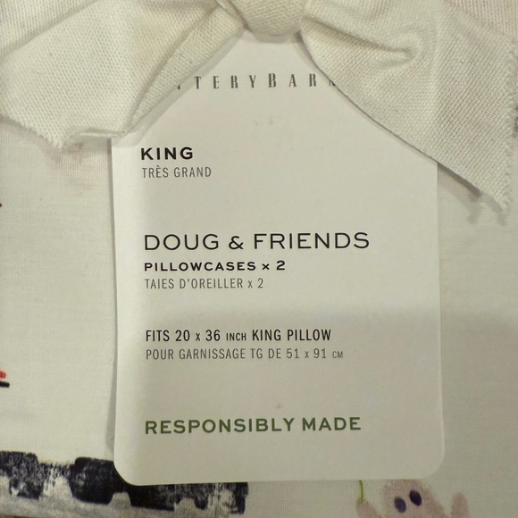 Halloween Doug & Friends King Pillowcase Set of 2 - PBK - Picture 3 of 5